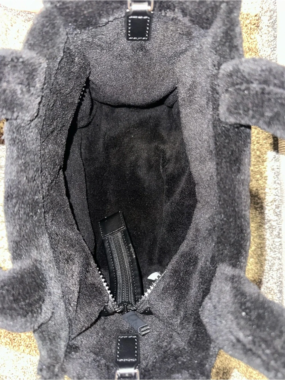 Marc Jacobs Black Terry 'The Tote Bag'